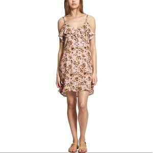 Sanctuary Rafaella Floral Button-front Slip Dress